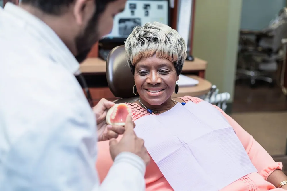 Patient at Familia Dental